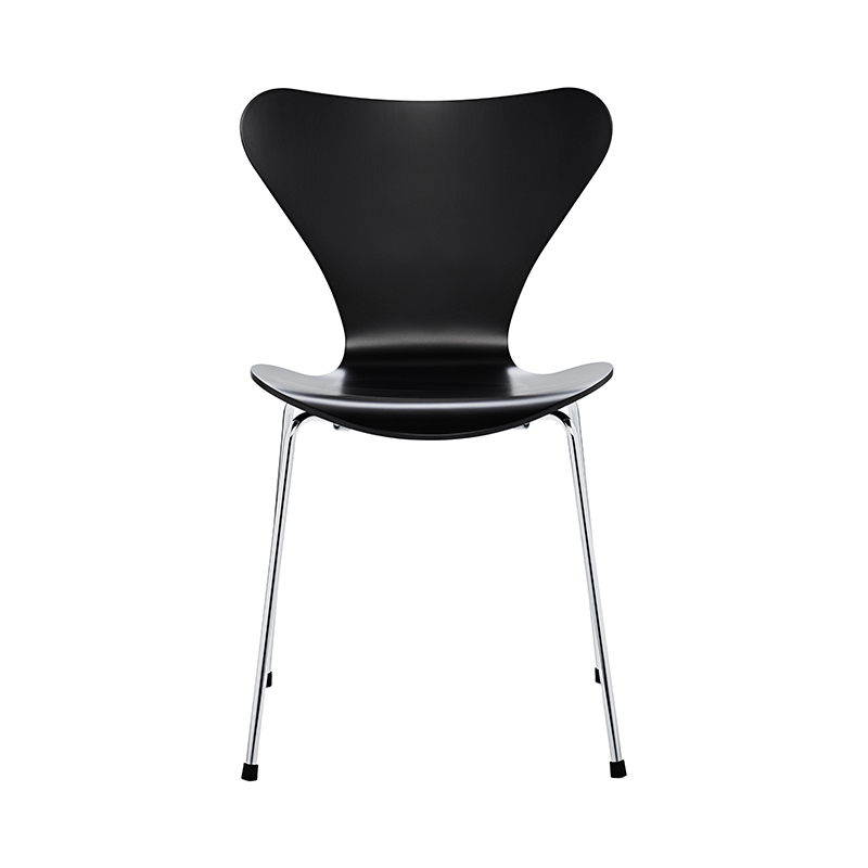 FRITZ HANSEN(フリッツ・ハンセン)SERIES 7(セブンチェア)ラッカー ブラック クロームレッグ