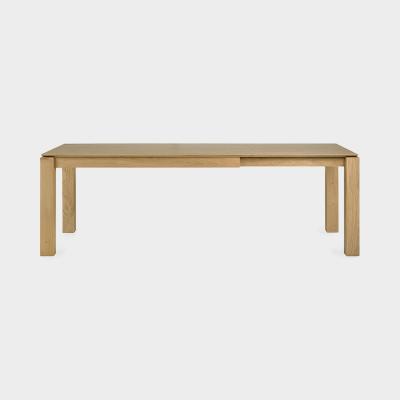OAK SLICE EXTENDABLE D/T 160-240X90X73
