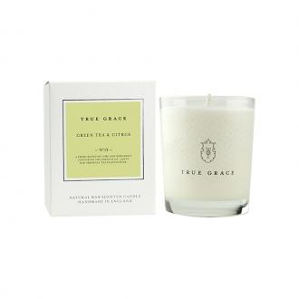 TRUE GRACE CLASSIC CANDLE GREEN TEA & CITRUS