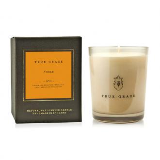 TRUE GRACE MANOR CLASSIC CANDLE AMBER