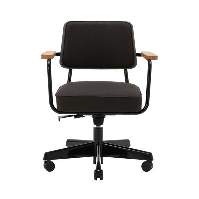 Vitra（ヴィトラ）FAUTEUIL DIRECTION PIVOTANT（フォトゥイユ ディレクション ピヴォタン）ダークグレー／ディープブラック