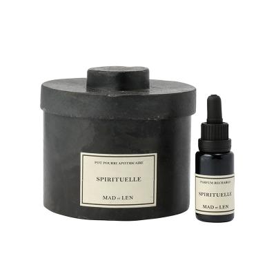 MAD et LEN（マドエレン）ポット ポプリ ラヴァ ロック プチ スピリチェーレ