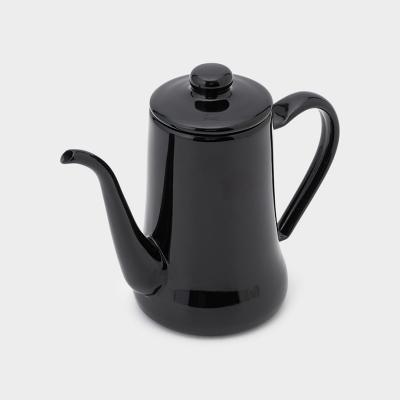 ファルコン エナメルウェア スリムポット 0.7L ブラック