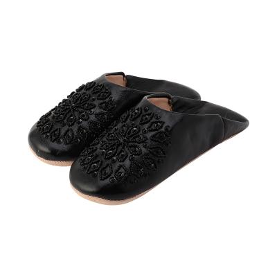 FATIMA MOROCCO(ファティマモロッコ)ウィメンズ スパンコール バブーシュ ブラック