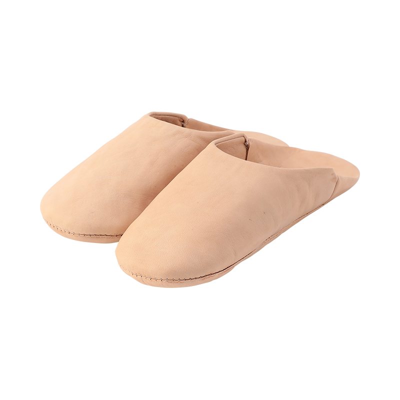 FATIMA MOROCCO(ファティマモロッコ)ウィメンズ シンプル バブーシュ ナチュラル