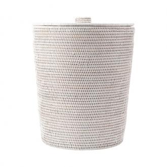 BAOLGI（バオルジィ）ランドリーバスケット ウィズ リッド ホワイト