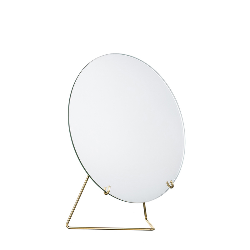 MOEBE/MIRROR 20CM BRASS