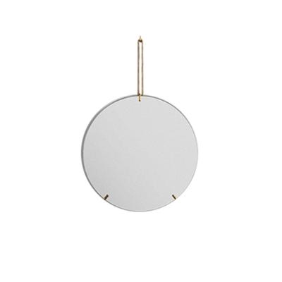 MOEBE WALL MIRROR 30CM BRASS