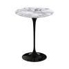 SAARINEN ARABESCATO SIDE TABLE ROUND 410 BLACK