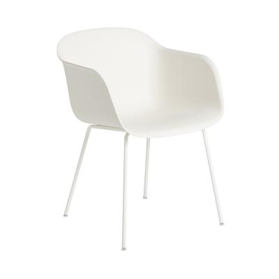 FIBER ARMCHAIR TUBE BASE WHITE