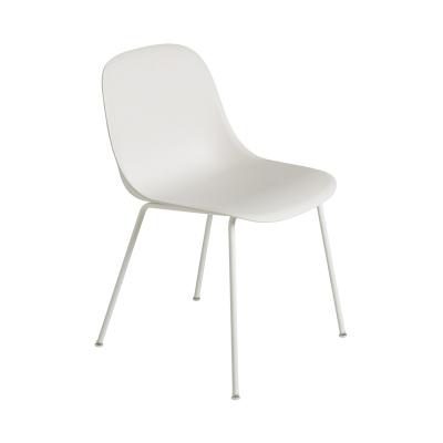 FIBER SIDE CHAIR TUBE BASE WHITE