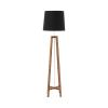 CROSS FLOOR LIGHT STAND DARK SHADE BLACK
