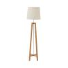 CROSS FLOOR LIGHT STAND NATURAL SHADE WHITE