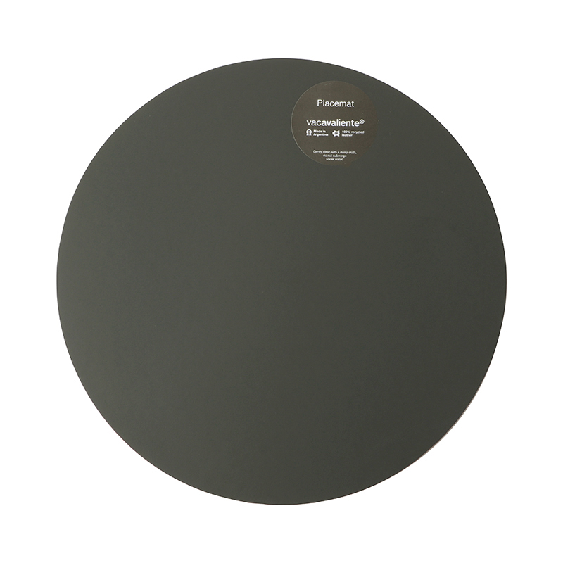 RUCA ROUND PLACEMAT 36CM - GREY