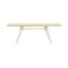Vitra(ヴィトラ)EM TABLE(EM ターブル)L2000 ナチュラル ソリッド オーク エクリュ ベース