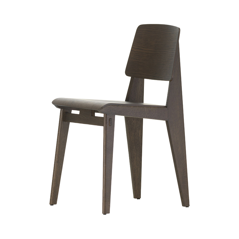 Vitra(ヴィトラ)CHAISE TOUT BOIS (シェーズ トゥ ボワ)04.ダークオーク SH460mm