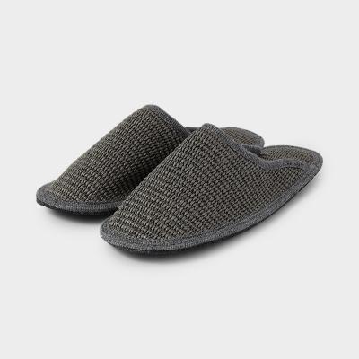 Le Clare（レ・クラレ）ステラ ラフィア グリジオ ルームシューズ 26.5-27cm