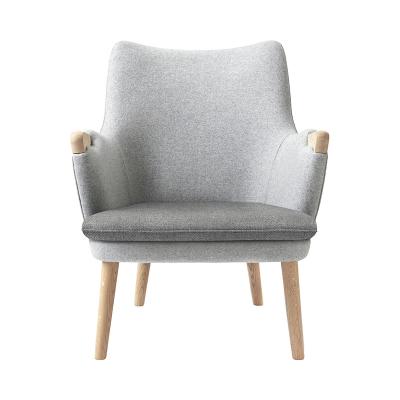 CARL HANSEN&SON(カール・ハンセン&サン)CH71 ラウンジチェア オーク ホワイト オイル ライトグレー
