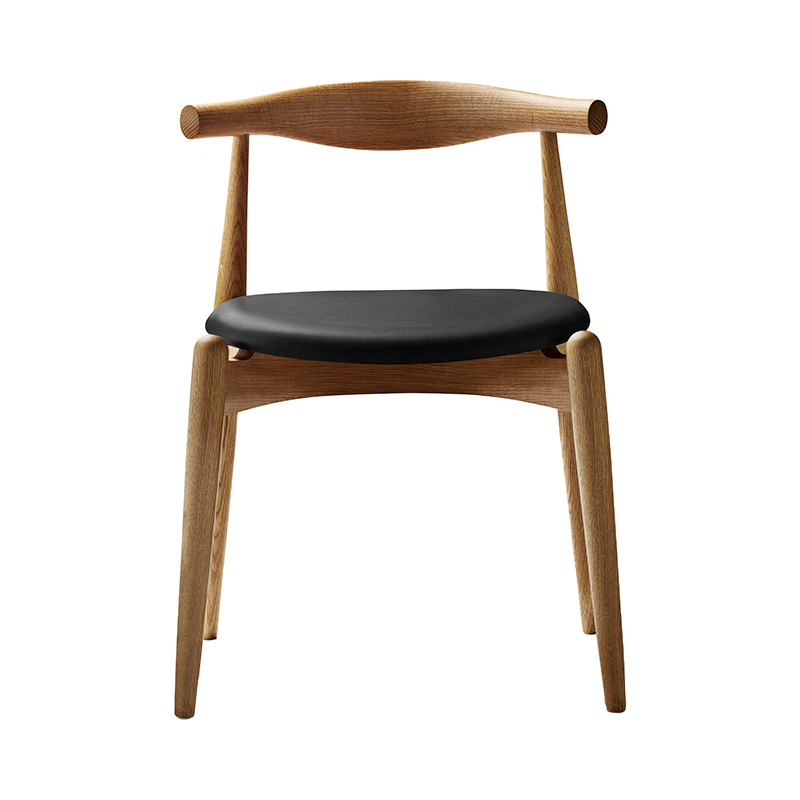 CARL HANSEN&SON(カール・ハンセン&サン)CH20 エルボーチェア オーク オイル ブラックレザー