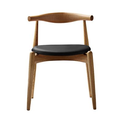 CARL HANSEN＆SON（カール・ハンセン&サン）CH20 エルボーチェア オーク オイル ブラックレザー
