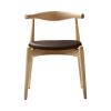 CARL HANSEN&SON(カール・ハンセン&サン)CH20 エルボーチェア オークオイル THOR306 ダークブラウンレザー