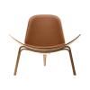 CARL HANSEN&SON(カール・ハンセン&サン)CH07 シェルチェア オークオイル THOR307 ライトブラウンレザー