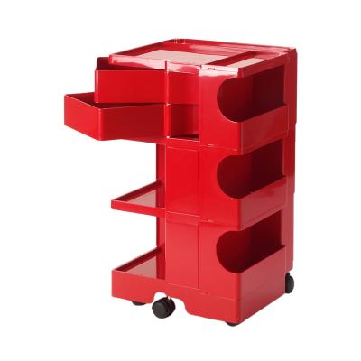 BOBY WAGON ボビーワゴン 3段2トレイ RED【オプションプレゼントキャンペーン】