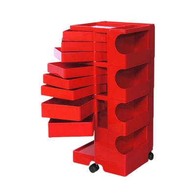 BOBY WAGON ボビーワゴン 4段8トレイ RED【オプションプレゼントキャンペーン】