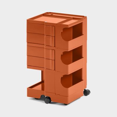 BOBY WAGON (ボビーワゴン）3段4トレイ パプリカ 【オプションプレゼントキャンペーン】