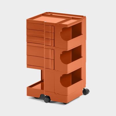 BOBY WAGON (ボビーワゴン）3段5トレイ パプリカ 【オプションプレゼントキャンペーン】