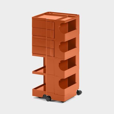 BOBY WAGON (ボビーワゴン）4段4トレイ パプリカ 【オプションプレゼントキャンペーン】