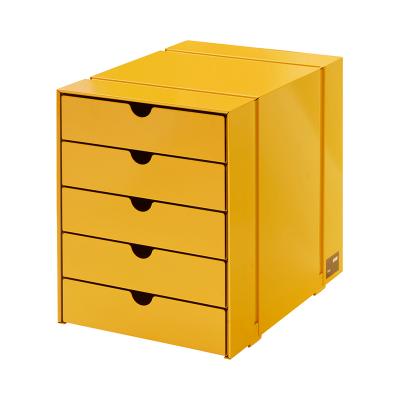 USM(ユーエスエム)イノス ボックスセット 5ドロワー ゴールデンイエロー