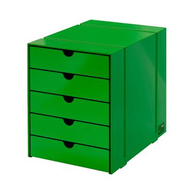 USM(ユーエスエム)イノス ボックスセット 5ドロワー USMグリーン