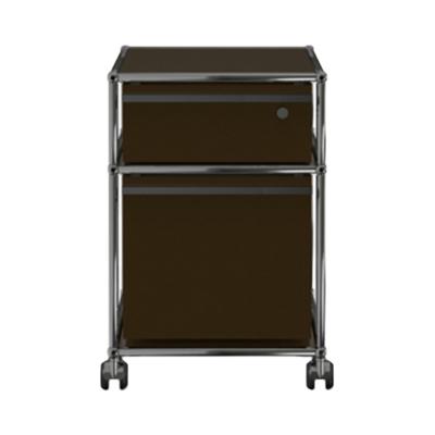 USM（ユーエスエム）JPQS062 ワゴン USMブラウン