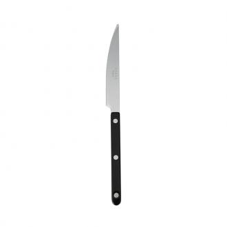 SABRE BISTROT BLACK TABLE KNIFE SHINY