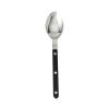 SABRE BISTROT BLACK DESSERT SPOON SHINY