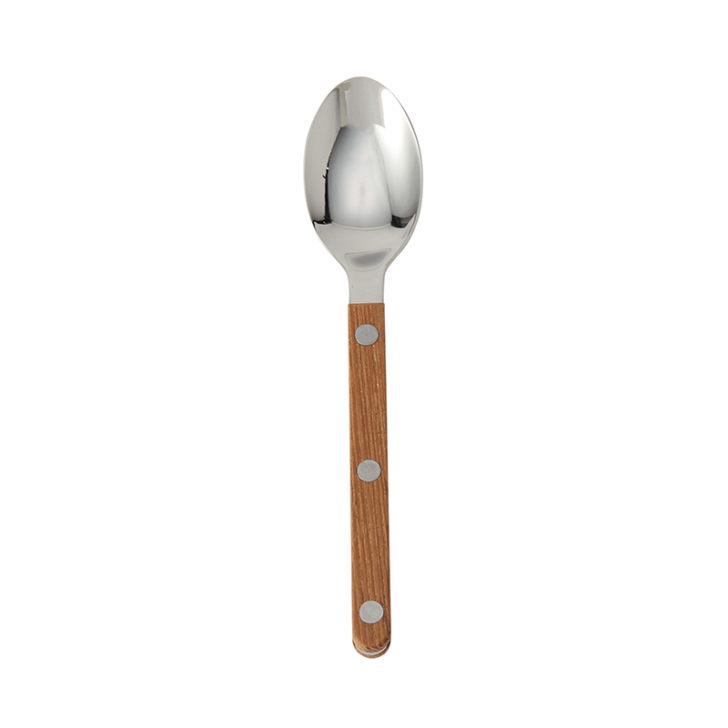 SABRE BISTROT TEAK TEA SPOON SHINY