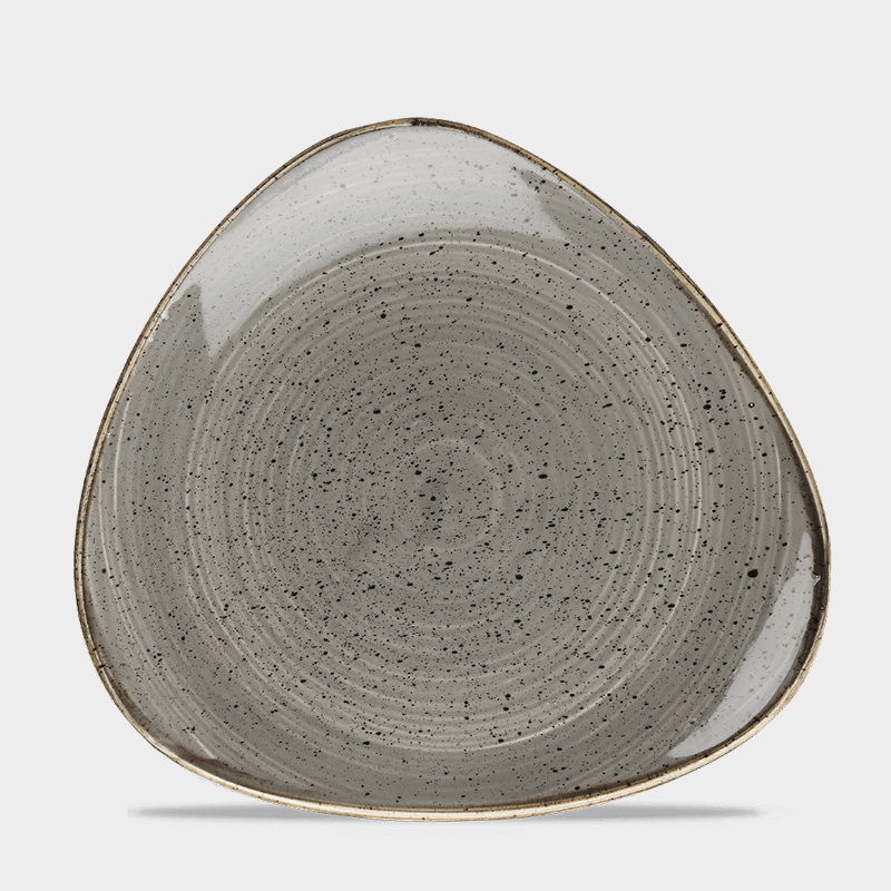 Churchill(チャーチル)ストーンキャスト ロータスプレート S ペッパーコーングレー