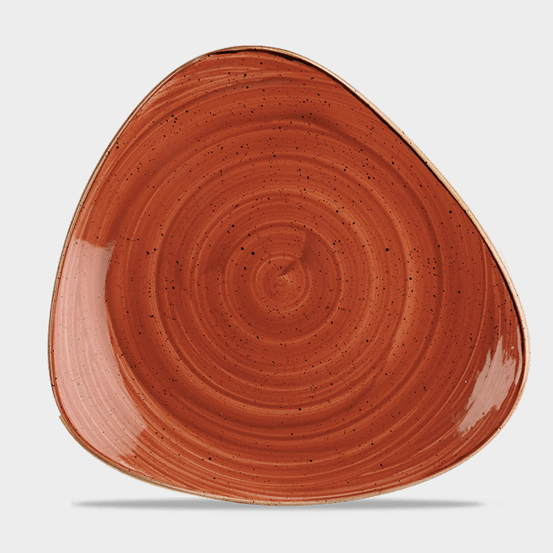 Churchill(チャーチル)ストーンキャスト ロータスプレート L スパイスオレンジ