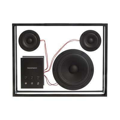TRANSPARENT（トランスペアレント）スピーカー ブラック／レッドコード