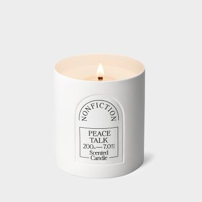 NONFICTION(ノンフィクション)ピース トーク センテッド キャンドル 200G