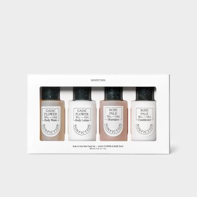NONFICTION(ノンフィクション)ボディー&ヘアー トラベル セット ガイアックフラワー &ローズペール