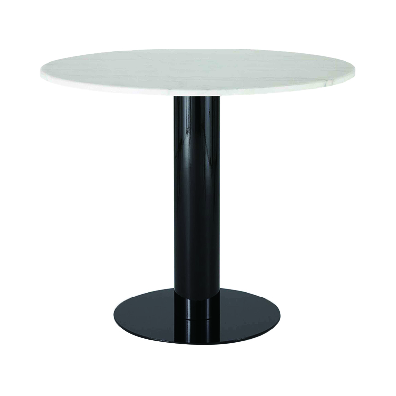 Tom Dixon(トムディクソン)TUBE DINING TABLE (チューブ ダイニング テーブル)ホワイト マーブル Φ900