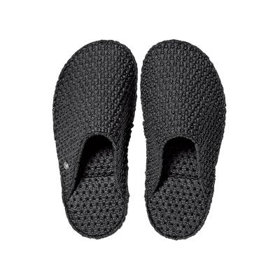 LE DD（レ・ディーディー）ドリーム スリッパ オール ブラックS