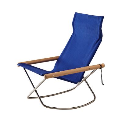 Nychair X(ニーチェアエックス) ロッキング ナチュラル/ブルー