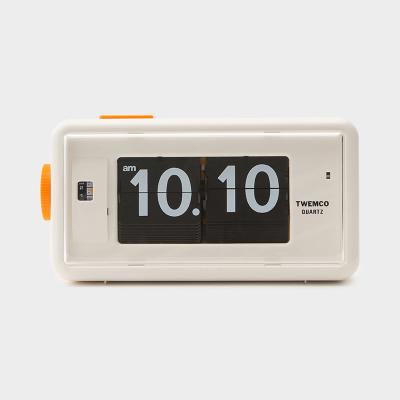TWEMCO（トゥエンコ）AL-30 フリップクロック ホワイト