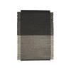 KVADRAT FRINGE 180X240 BLACK