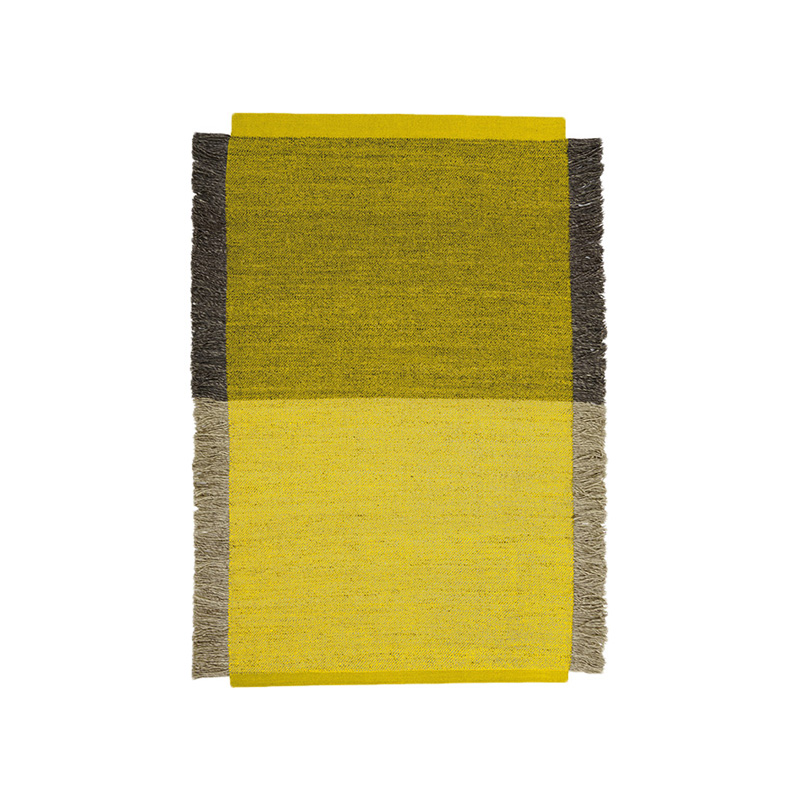KVADRAT FRINGE 180X240 YELLOW