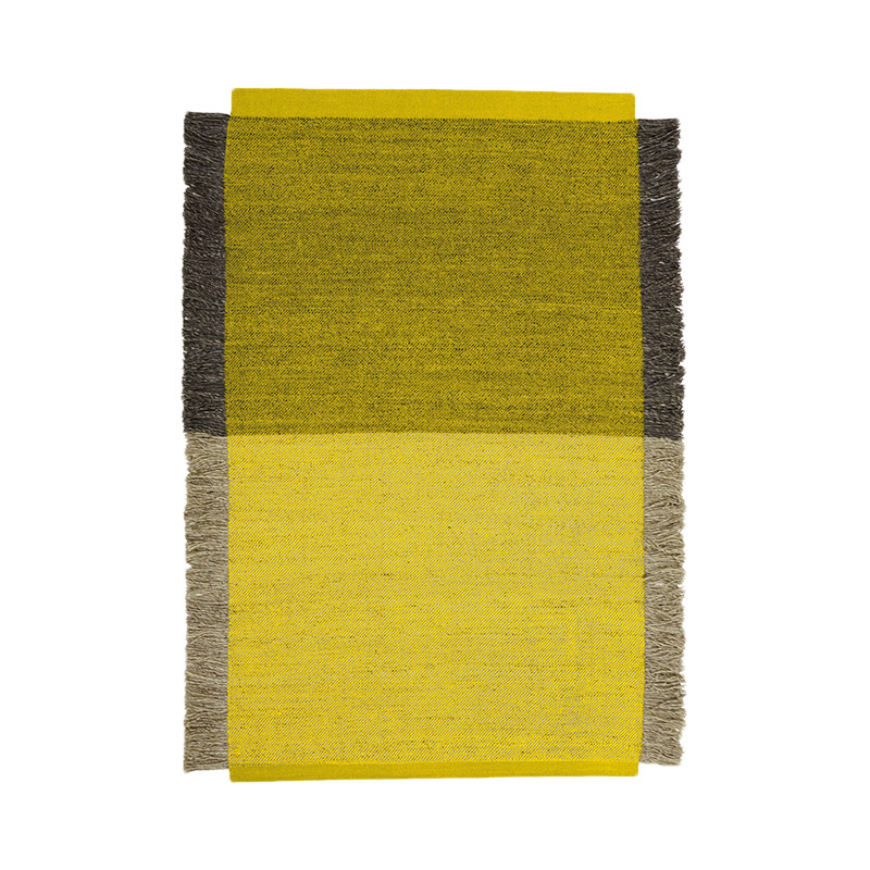 KVADRAT FRINGE 200X300 YELLOW
