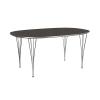 FRITZ HANSEN(フリッツ・ハンセン)スーパー楕円テーブル グレーブロモラミネート クロームレッグ